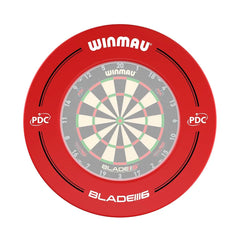 Winmau Dartboard Surround PDC Rot - FutureDart