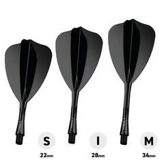 Winmau Fusion Arrow Flights & Shafts - Short 22mm - FutureDart