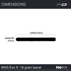 Winmau Michael Van Gerwen MvG EVO X Softdarts 20g - FutureDart