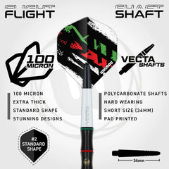 Winmau Peter Wachiuri Steeldarts 22g - FutureDart