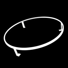 Winmau Plasma ICE Dartboard LED Beleuchtung & Grey/White Pro - Line Surround Bundle - FutureDart