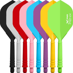 XQ Max Fenix Flight und Schaftsystem - Short 22mm - Black - FutureDart