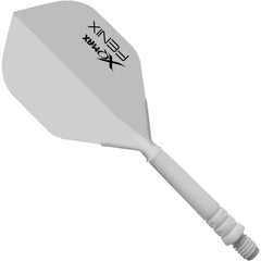 XQ Max Fenix Flight und Schaftsystem - Short 22mm - White - FutureDart