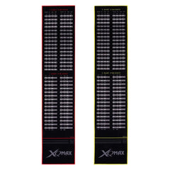 XQMax Check Out Dartteppich - Rot - 80 cm x 285 cm - FutureDart