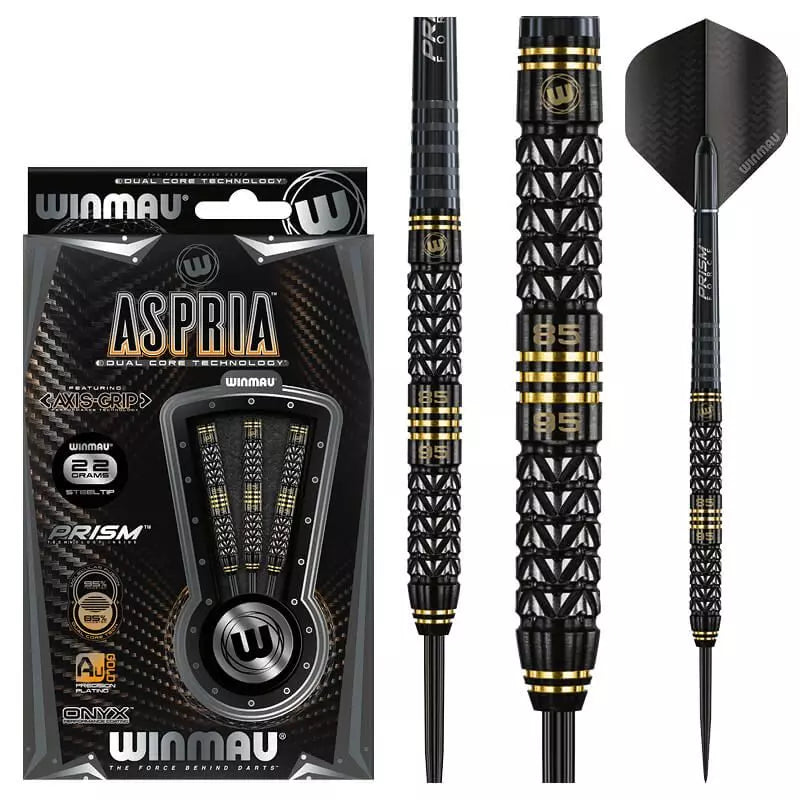 Rzutki stalowe Winmau Aspria 1 22g, 24g