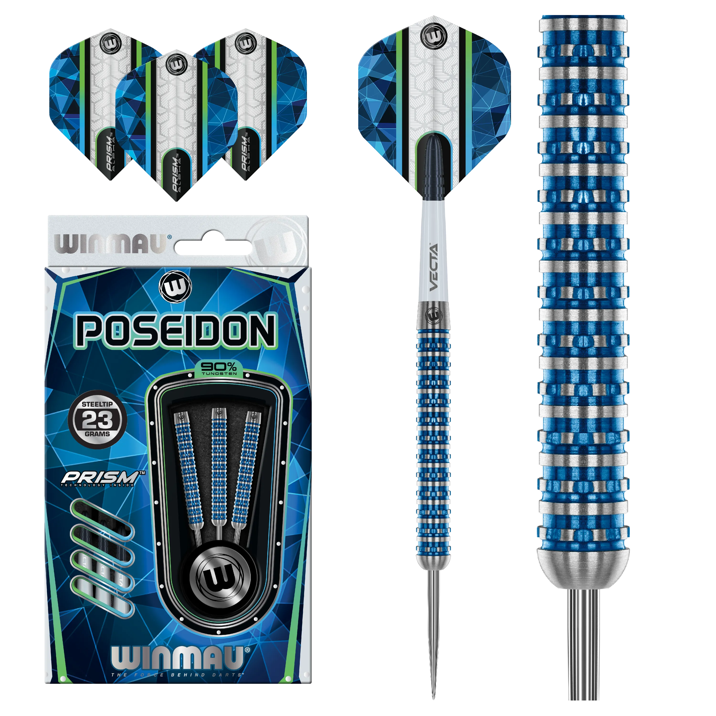Winmau Poseidon Steeldarts 23g, 24g, 25g