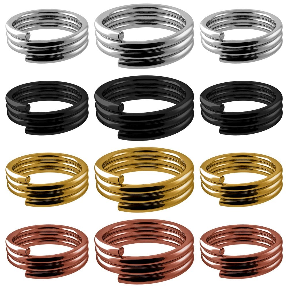 Dart Federringe Shaftringe Schaft Ringe für Nylonshafts 4 Farben