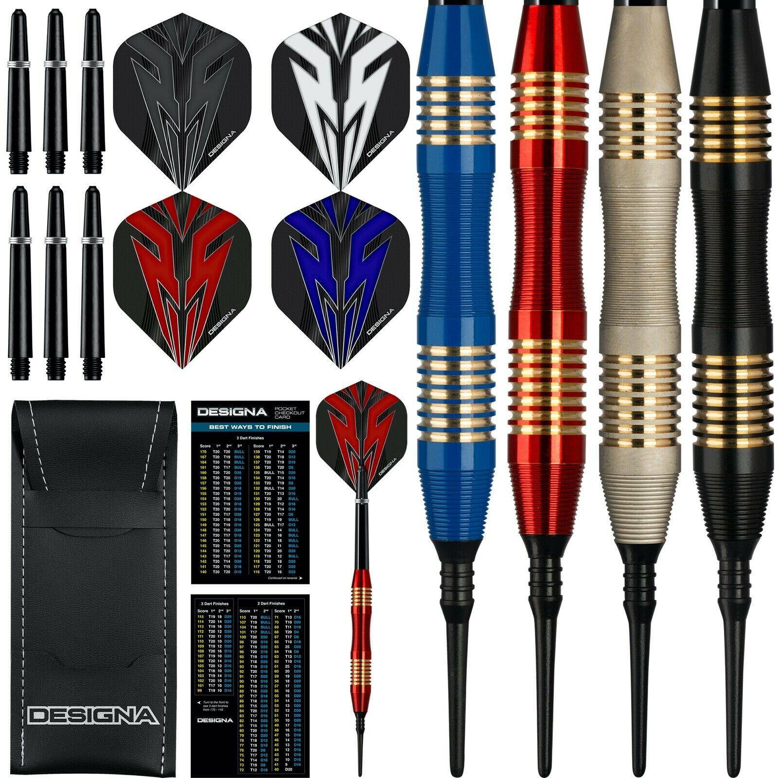 Designa Mako "Micro Grip" Softdarts 21g