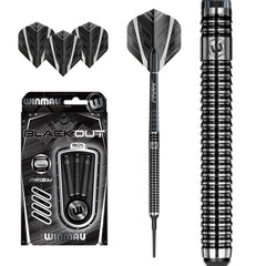 Miękkie rzutki Winmau Blackout 18g, 20g