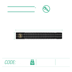 Winmau Sabotage Onyx Softdarts 20g