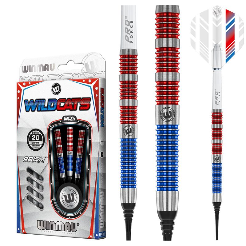 Miękkie rzutki Winmau Wildcats 20g