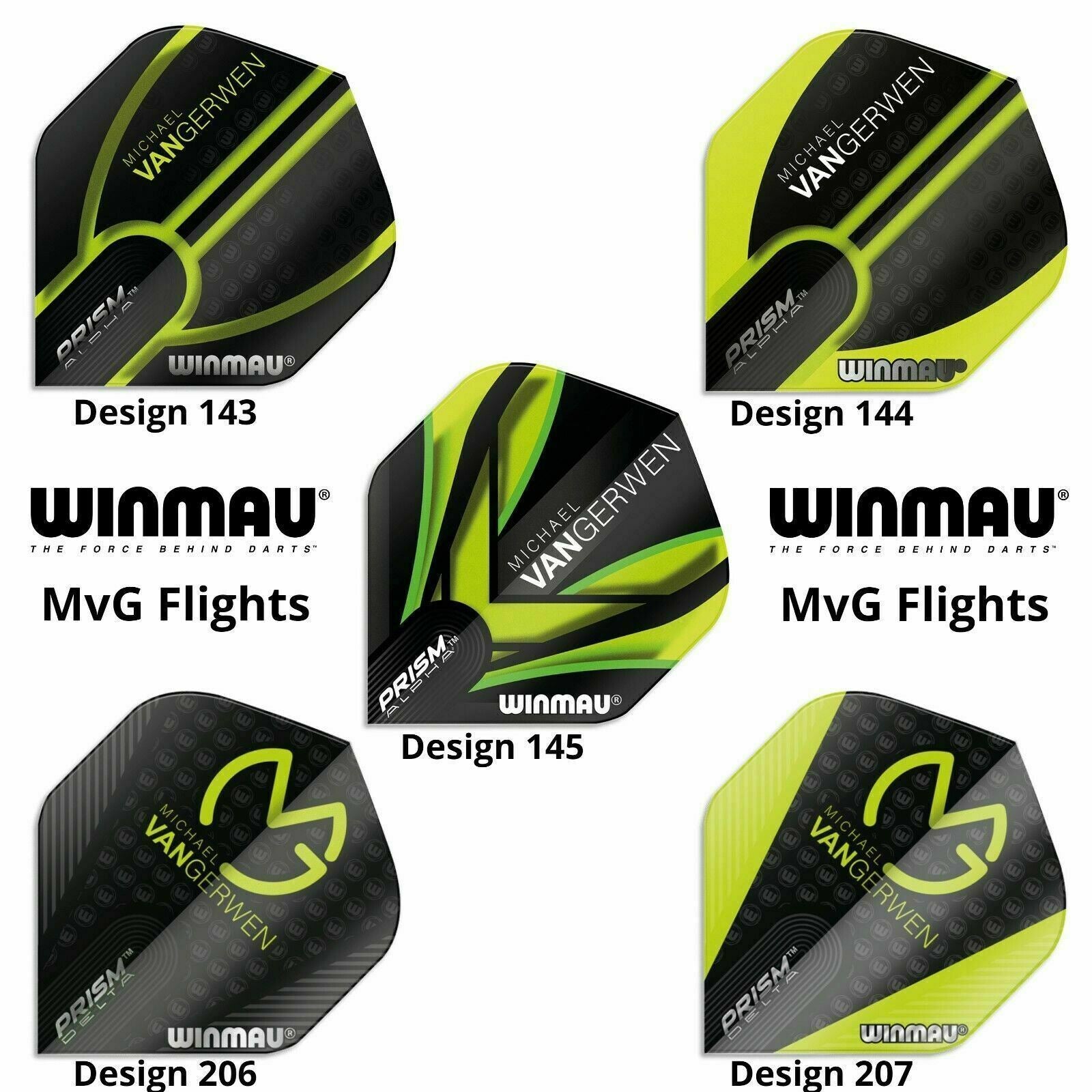 Winmau Prism Alpha/Delta MvG Michael van Gerwen Flights