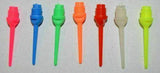Pack of 500 dart tips Keypoint 1/4 BSF (8mm large thread), long, choose color