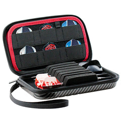 Bulls Orbis LE3 und HS Carbongrey Dartcase Dartkoffer in XL, S