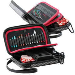 Bulls Orbis LE3 und HS Carbongrey Dartcase Dartkoffer in XL, S