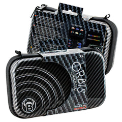 Bulls Orbis LE3 und HS Carbongrey Dartcase Dartkoffer in XL, S
