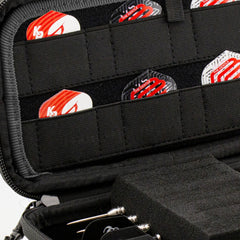 Bulls Orbis LE3 und HS Carbongrey Dartcase Dartkoffer in XL, S