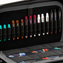Bulls Orbis LE3 und HS Carbongrey Dartcase Dartkoffer in XL, S
