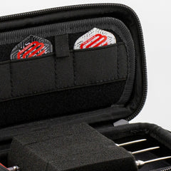 Bulls Orbis LE3 und HS Carbongrey Dartcase Dartkoffer in XL, S