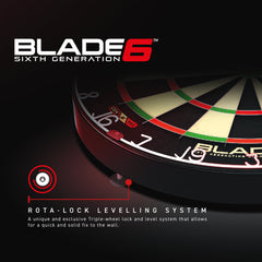 Stalowa tarcza do darta Winmau Blade 6