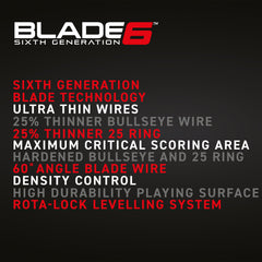 Stalowa tarcza do darta Winmau Blade 6