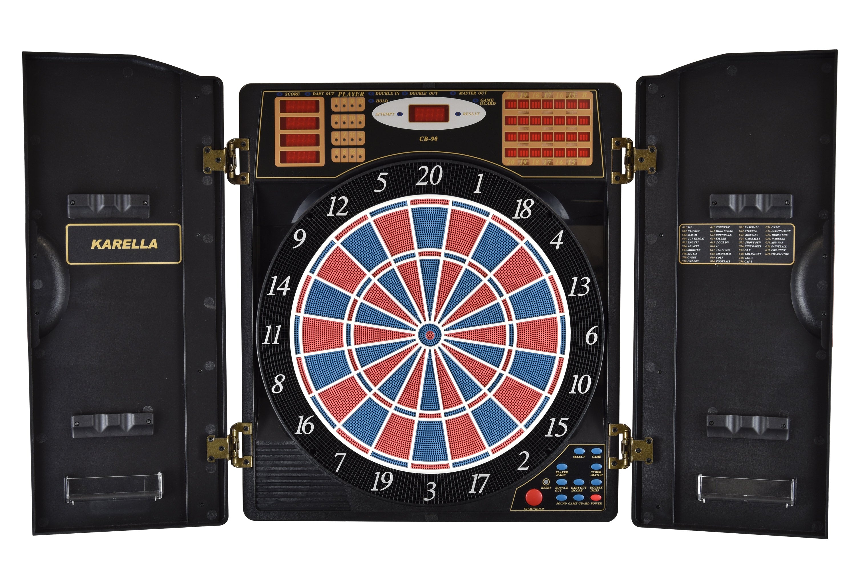 Karella - dart machine CB 90 - !2 hole tournament version! - CB90 soft dart