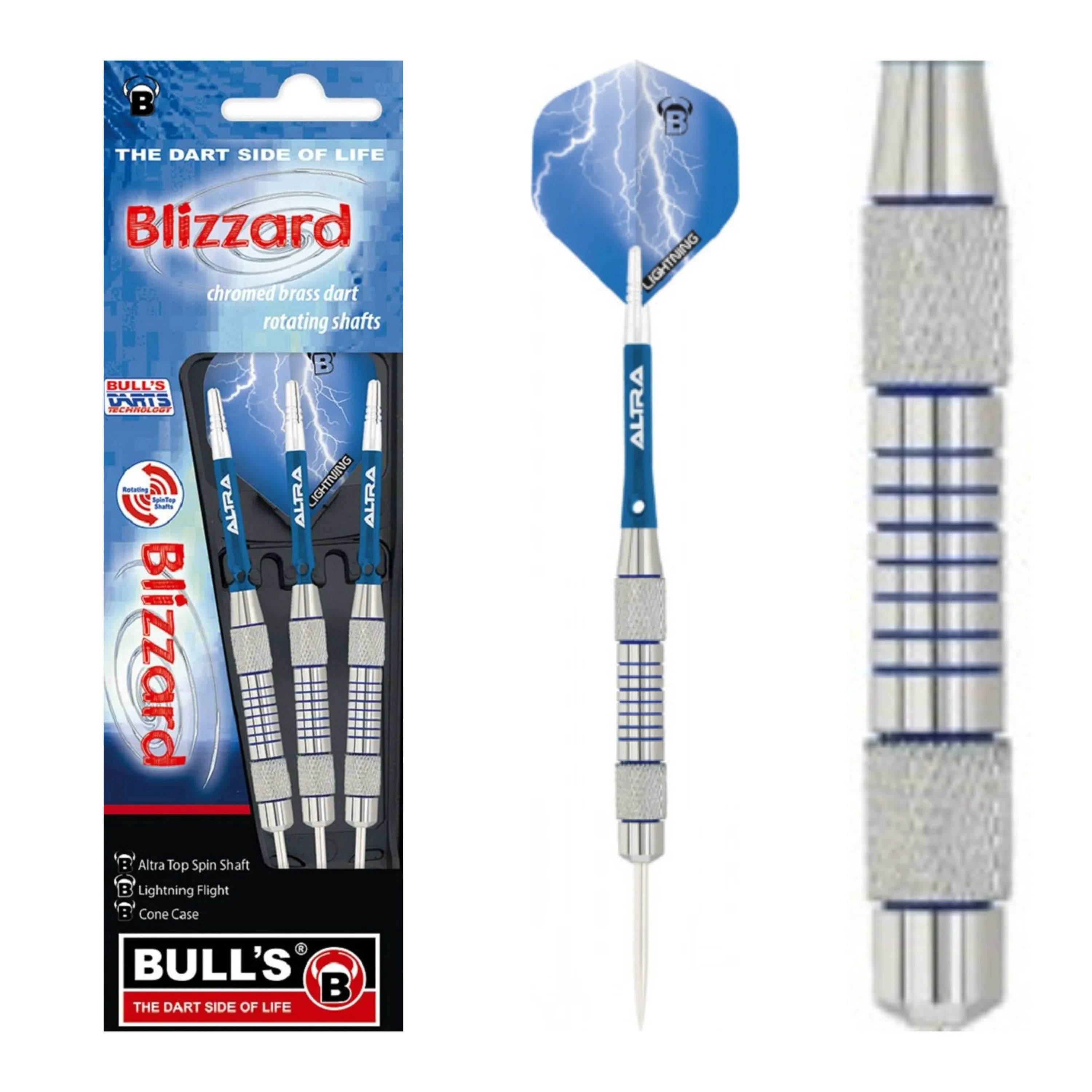 Rzutki stalowe Bulls Blizzard 20g, 22g