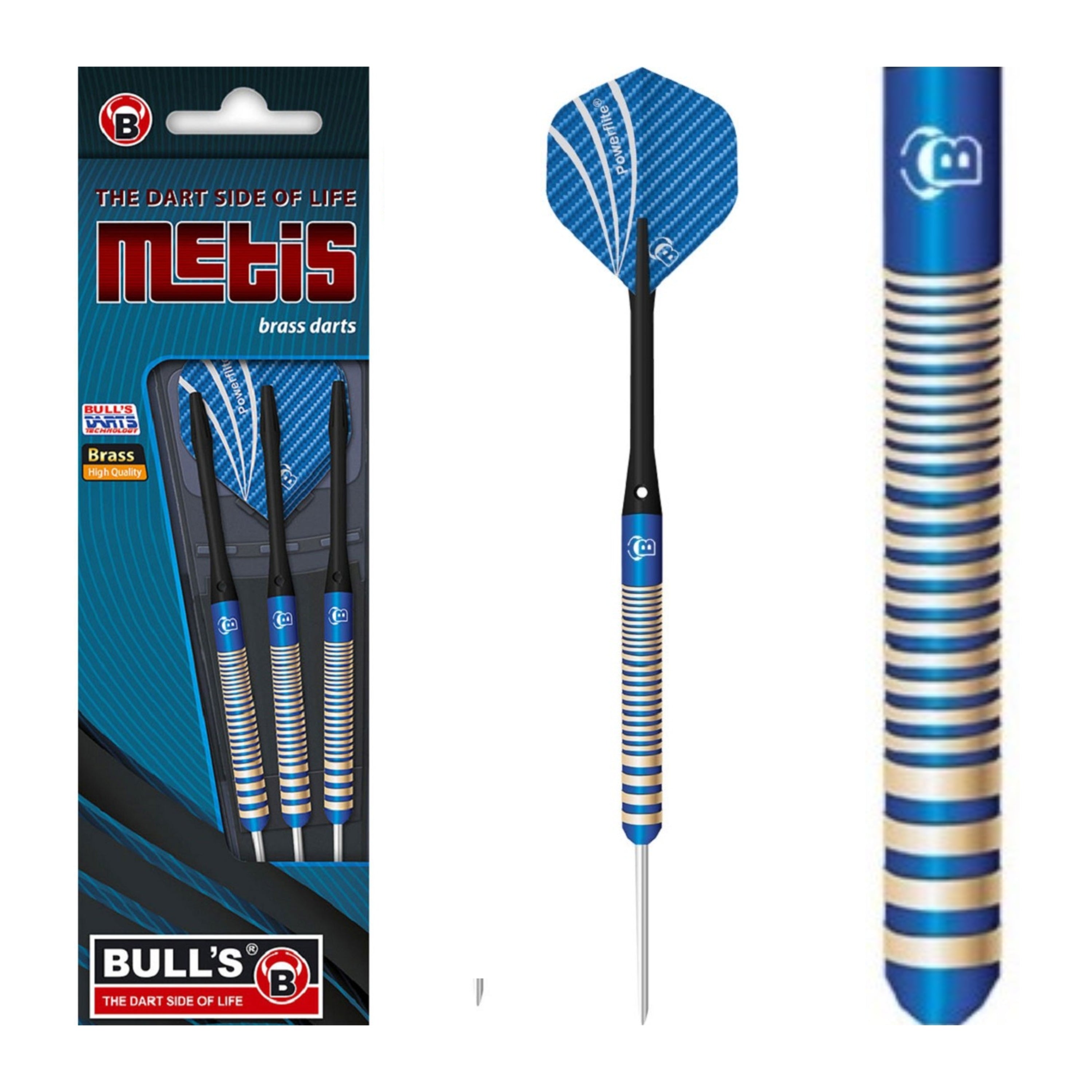 Bulls Metis Blue Steeldarts 21g, 23g