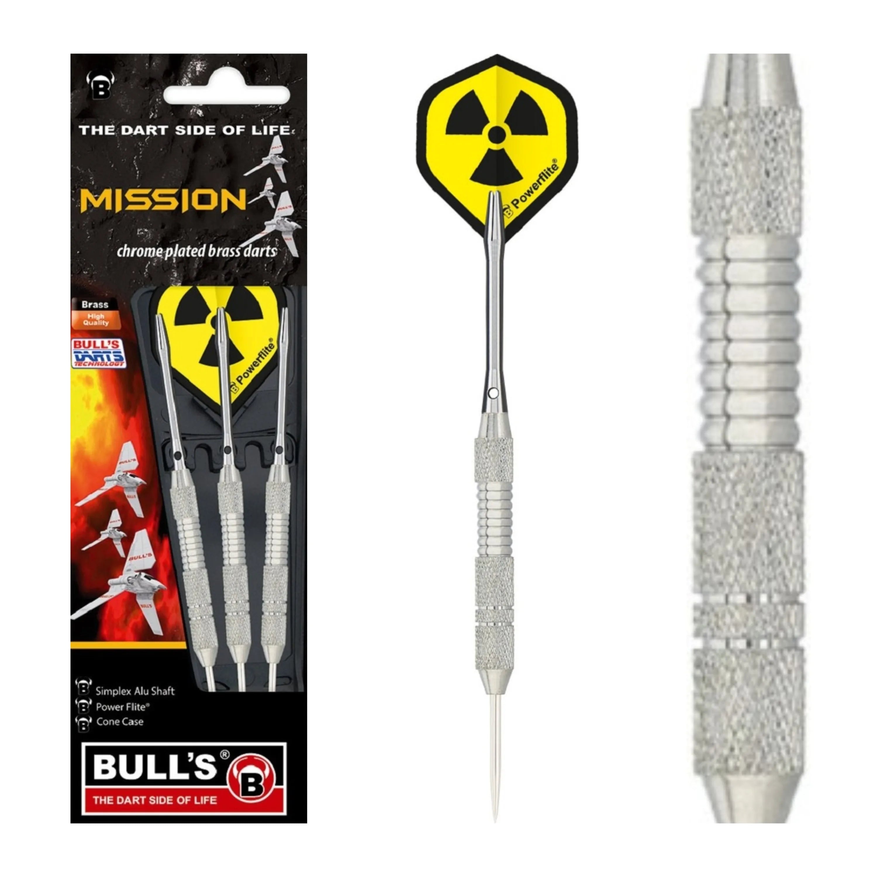 Rzutki stalowe Bulls Mission 22g, 24g