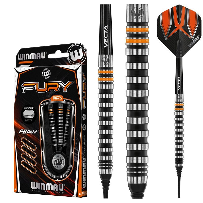 Miękkie rzutki Winmau Fury 20g, 22g