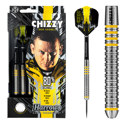 Harrows Dave Chisnall Chizzy Steeldarts 21g bis 26g