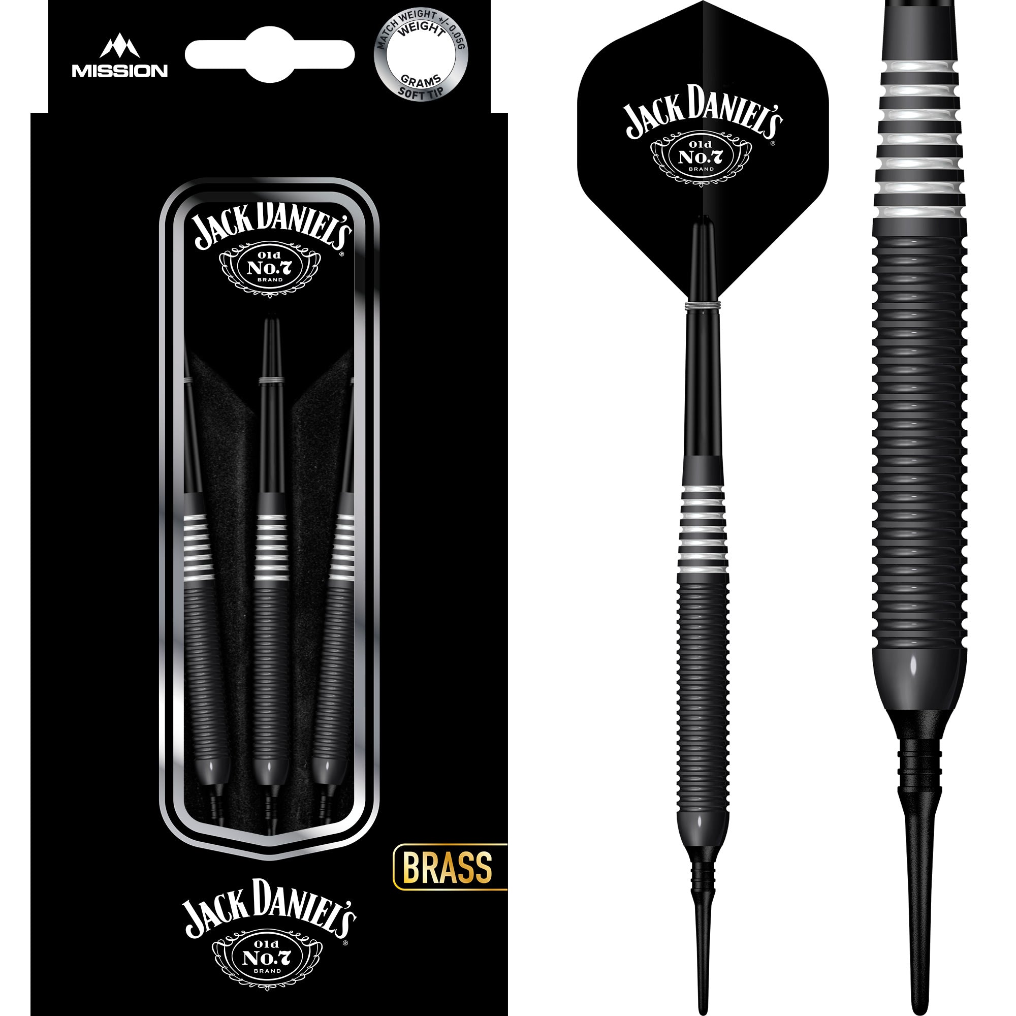Mission Jack Daniels soft darts 19g