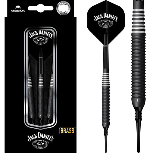 Miękkie rzutki Mission Jack Daniels 19g