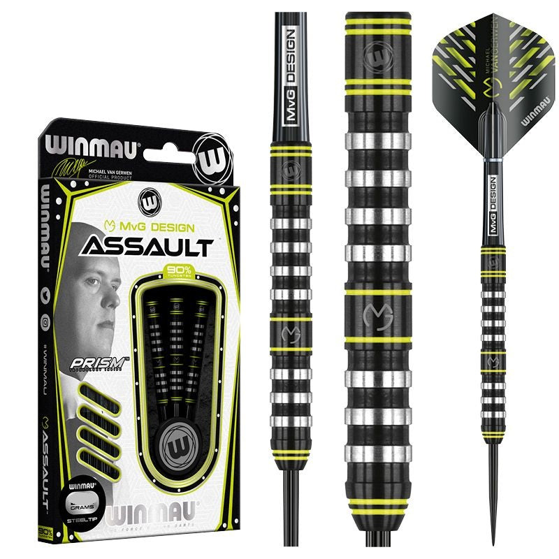 Winmau Michael van Gerwen MvG Assault 90% Steeldarts 22g, 24g, 26g