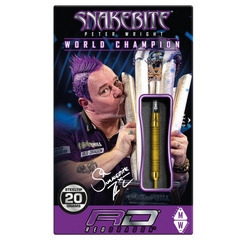 Red Dragon Peter Wright Euro 11 Element Gold PC 20 Steeldarts 20g, 24g