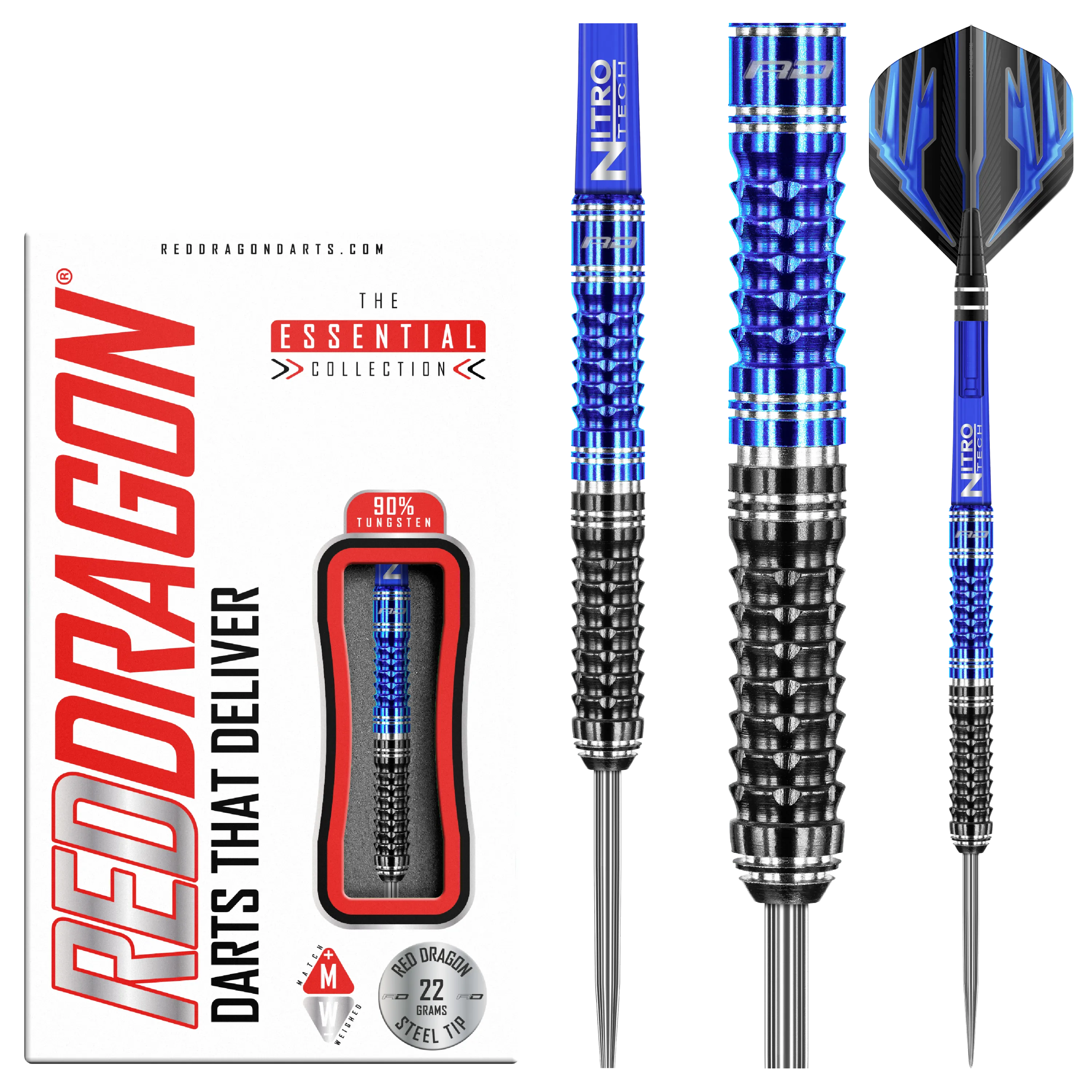 Red Dragon Delta 1 Steeldarts 22g, 24g, 26g