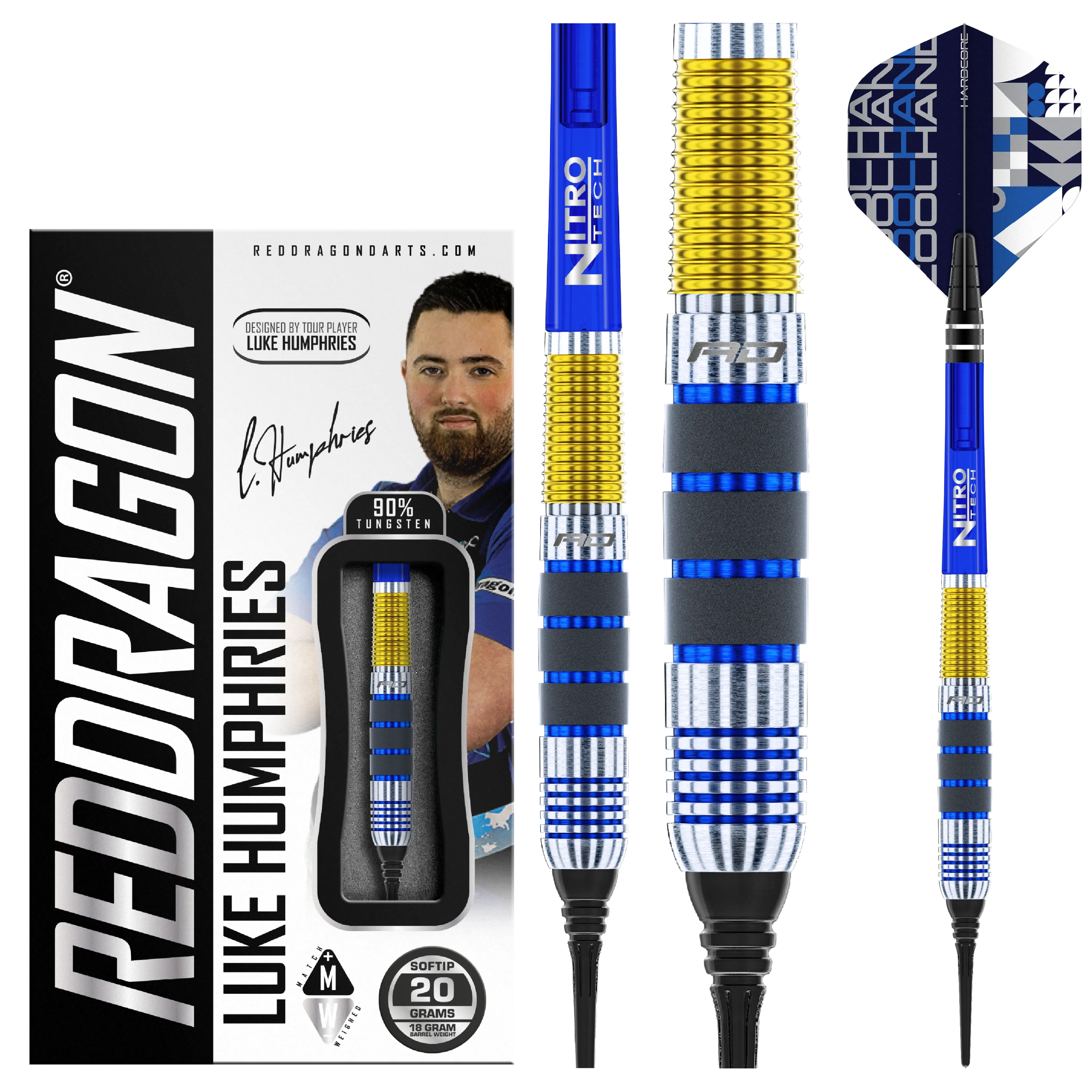 Red Dragon Luke Humphries Softdarts 20g