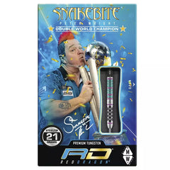 Red Dragon Peter Wright Supa Venom steel darts 21g, 22g, 23g, 24g