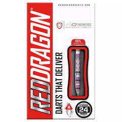 Red Dragon Artura Shocking Pink Steeldarts 24g, 26g