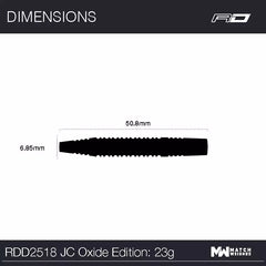 Red Dragon Jonny Clayton Oxide Edition Steeldarts 23g, 25g