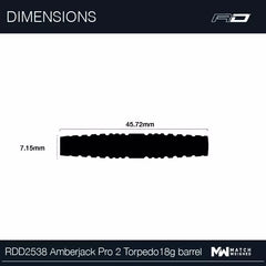 Red Dragon Amberjack Pro 2 soft darts 20g