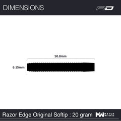 Red Dragon Razor Edge Softdarts 20g