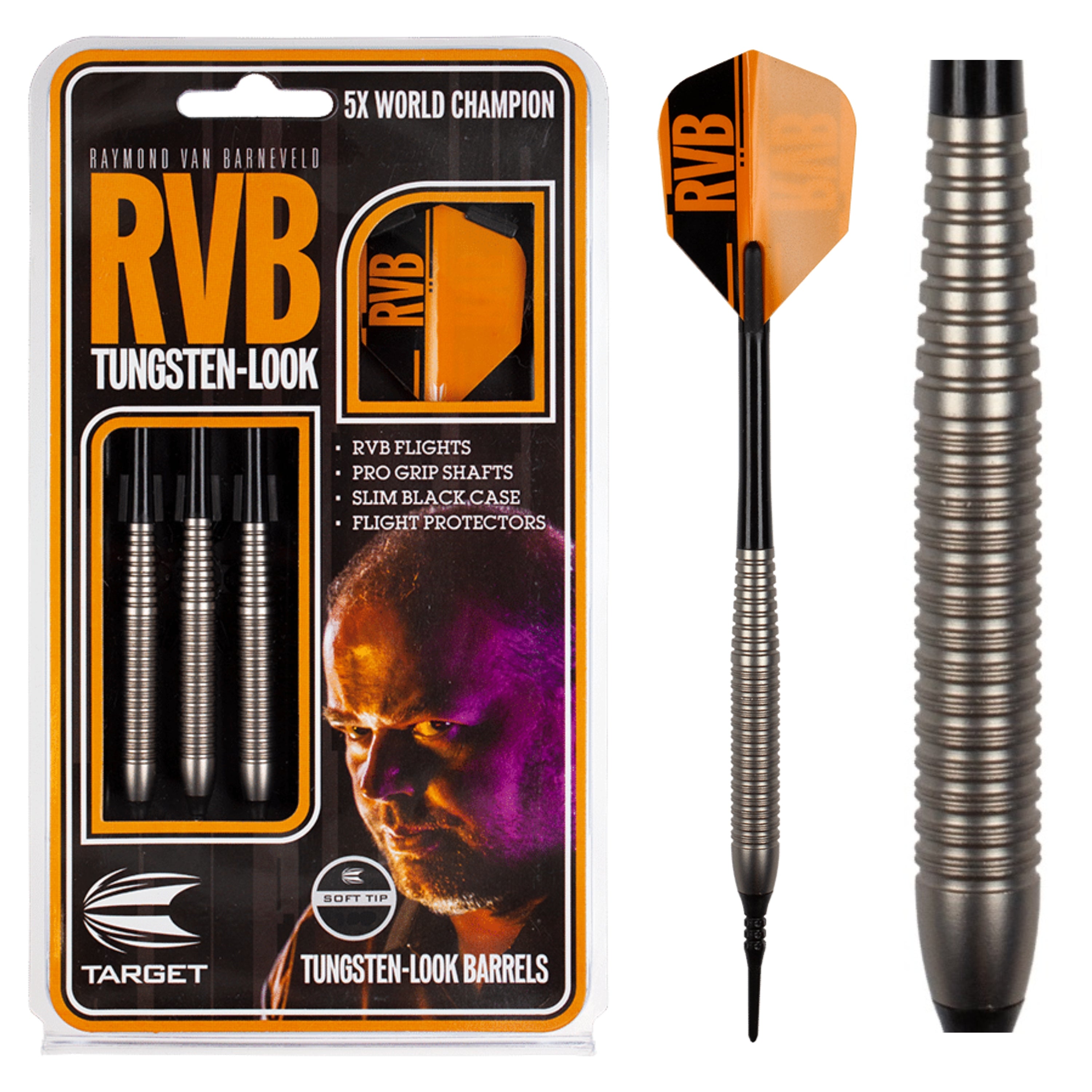 Target RvB Raymond van Barneveld Softdarts 18g