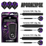 Rzutki stalowe Winmau Apocalypse 19g, 21g, 22g, 23g, 24g, 25g