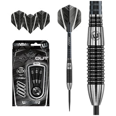 Rzutki stalowe Winmau Blackout V2 24g, 26g