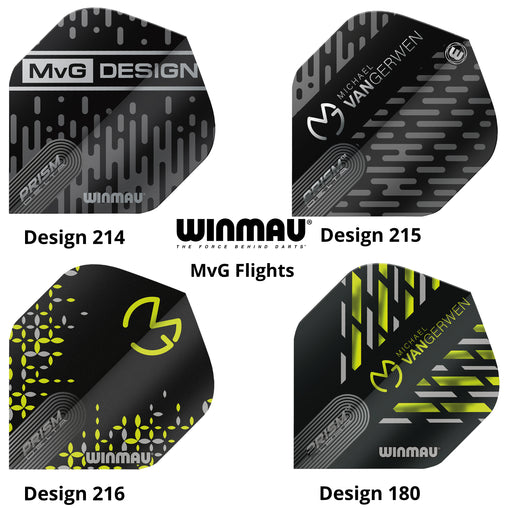 Loty standardowe Winmau Prism Alpha MvG Michaela van Gerwena