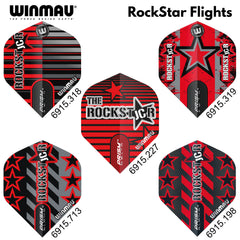 Loty dartem Winmau Joe Cullena „The Rockstar”.