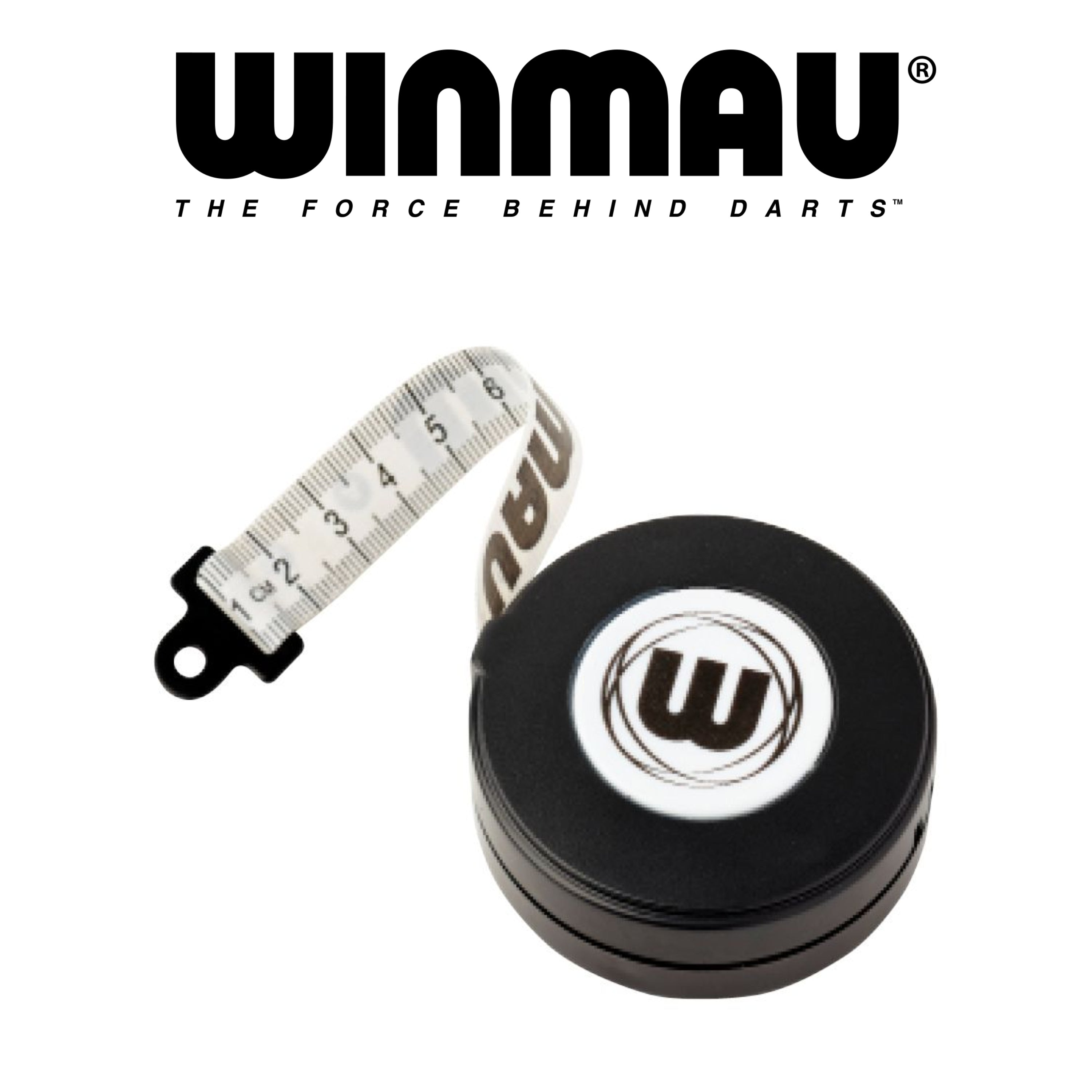 Taśma miernicza Winmau Setup Pro Tarcze do rzutek Stal, miękka, WDDA