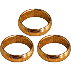 Aluminum shaft rings flight rings slot lock