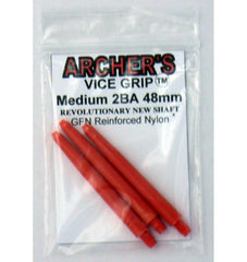 Archers Vice Grip Nylon Shafts - Rot - Medium 48 mm - FutureDart